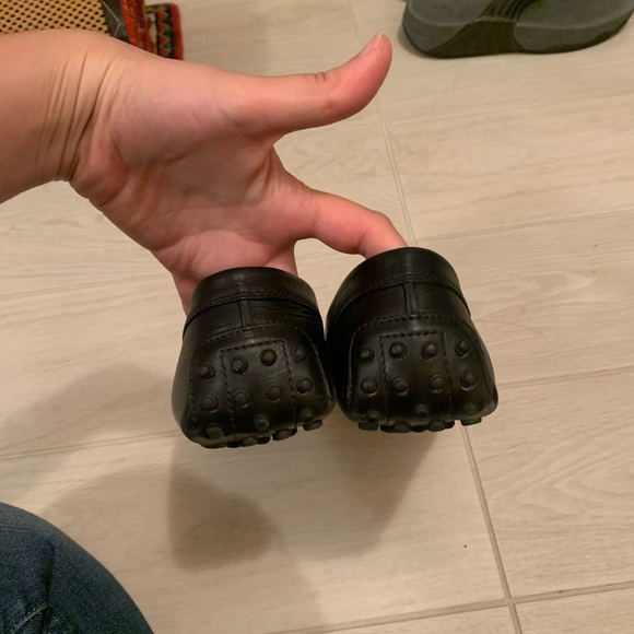 Black Matte Leather Tod’s Loafers - Size 41.5 - Picture 5 of 5